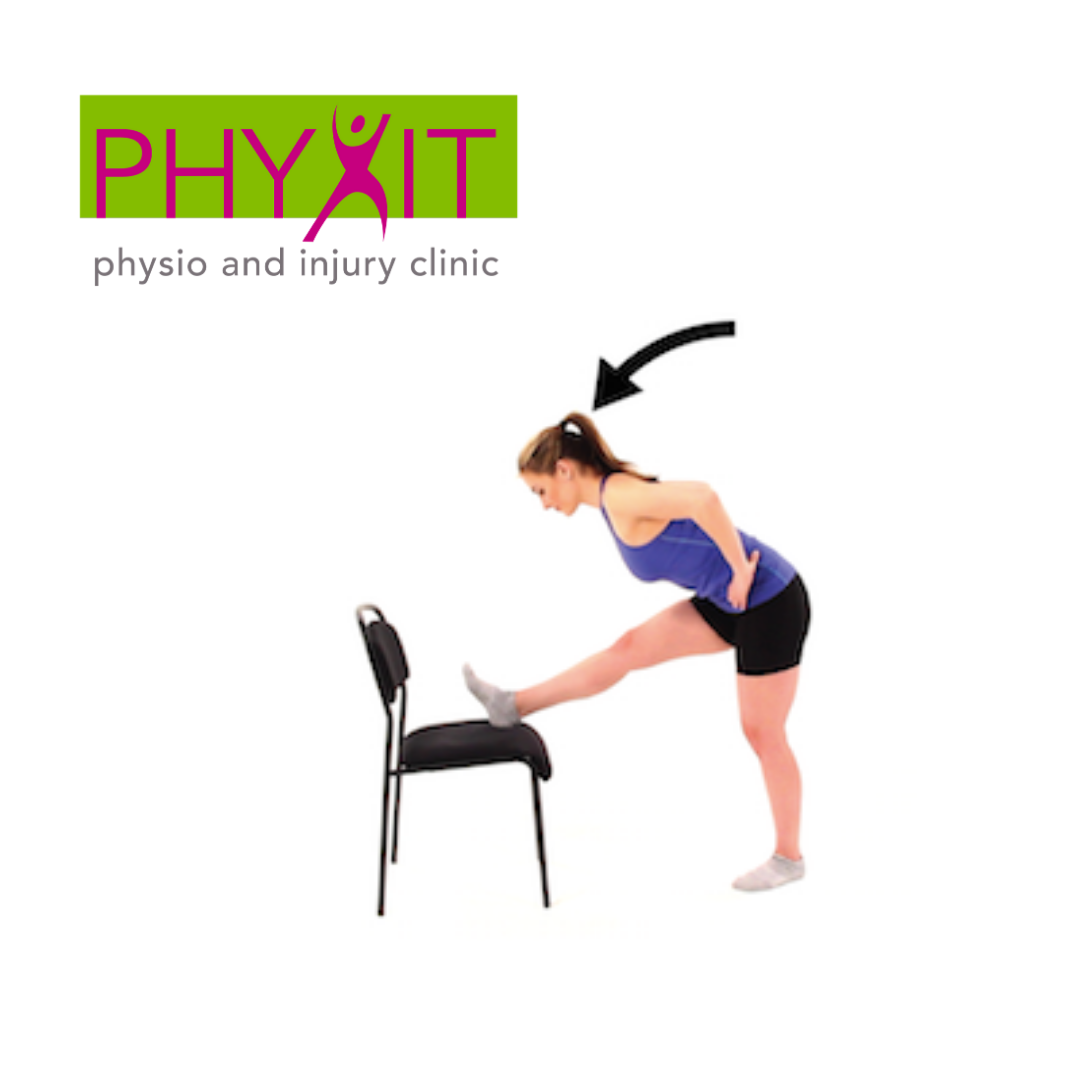 AT HOME EXERCISES: Standing Hamstring Stretch - PHYXIT Physio and Injury  Clinic