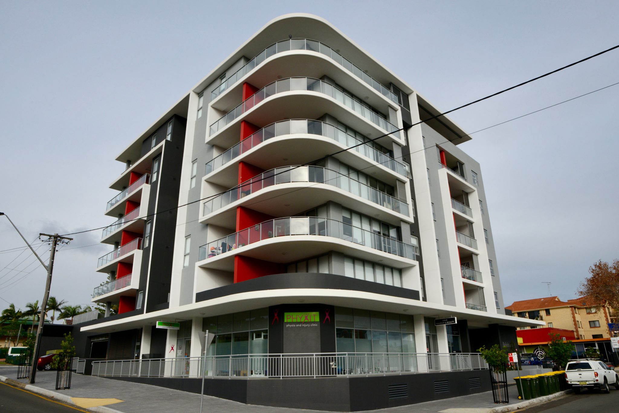 Phyxit clinic building on Keira Street, Wollongong
